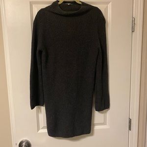 Nordstrom Mock Neck Mini Sweater Dress